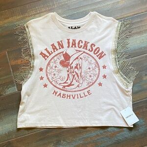 Forever 21 Pale Blush loose fit sleeveless top Sz M